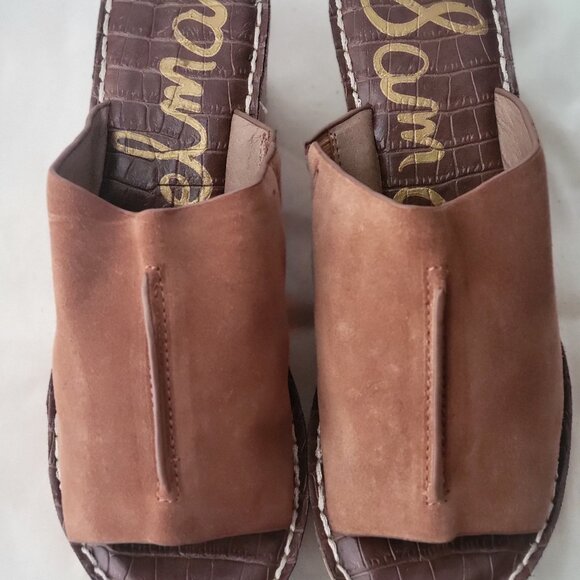Ranger Suede Slide Wedge - Picture 1 of 4